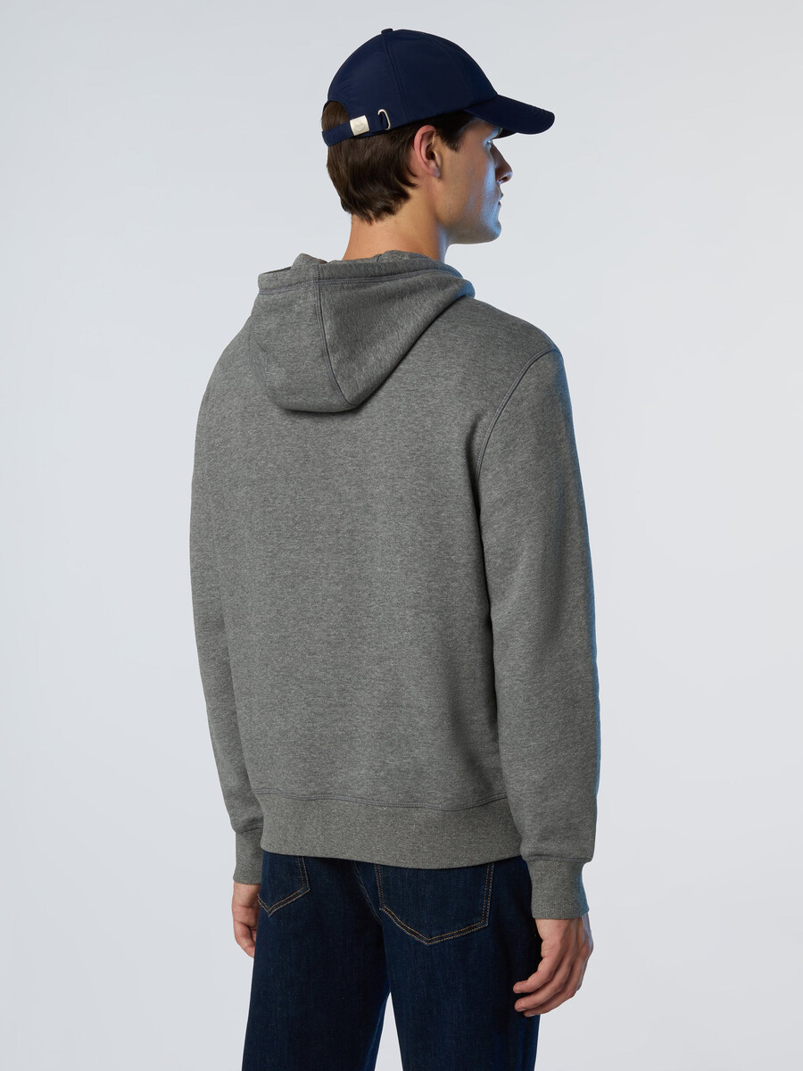 hoodie s našivkom logotipa