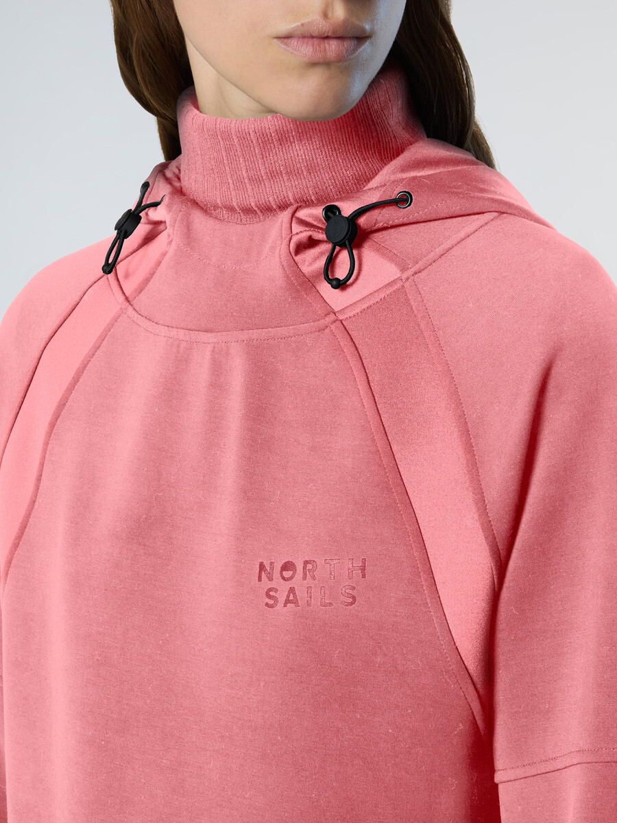 scuba hoodie s preklopnim kapuljačem