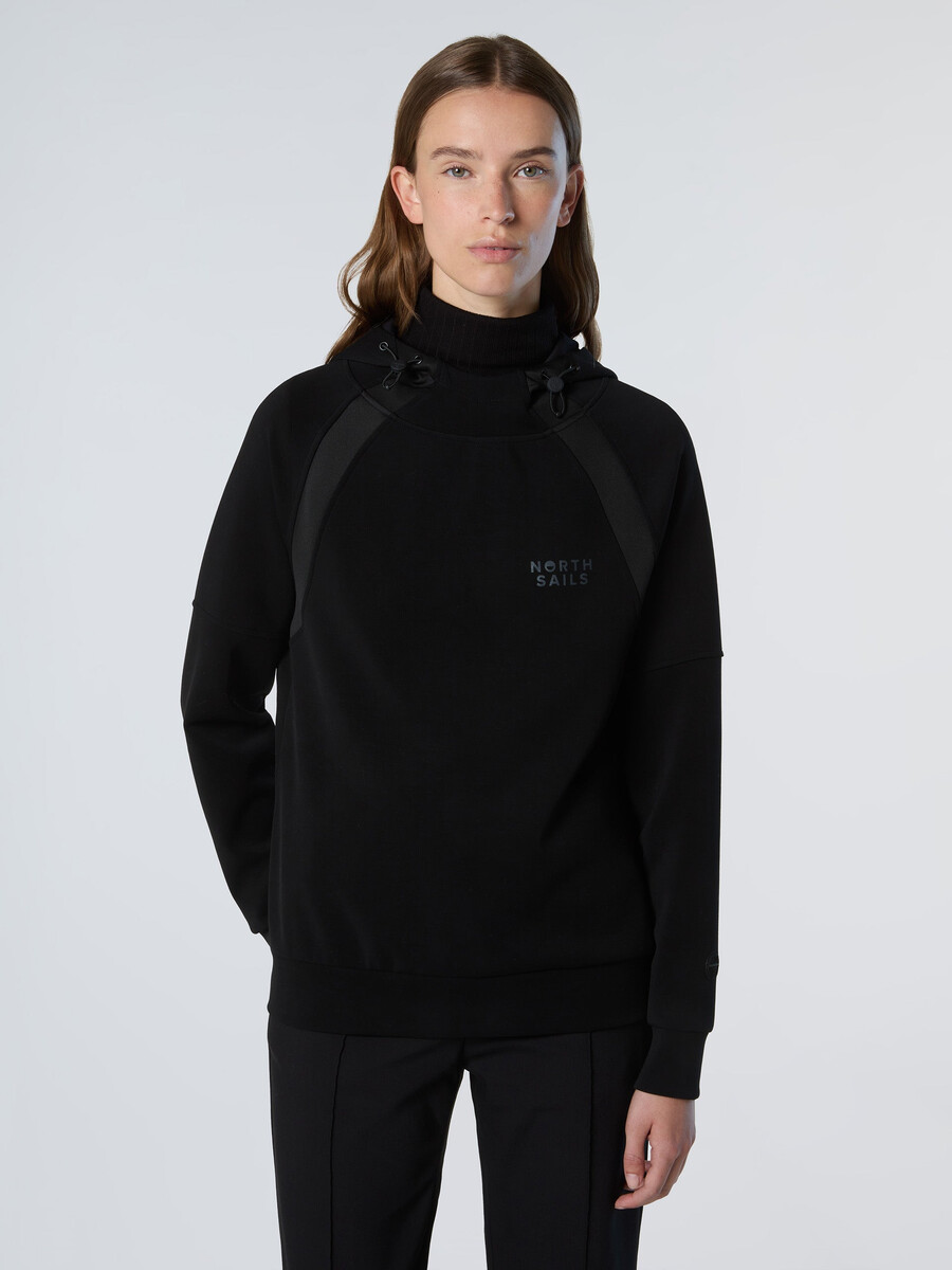 scuba hoodie s preklopnim kapuljačem
