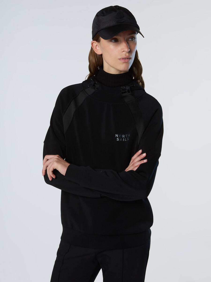 scuba hoodie s preklopnim kapuljačem