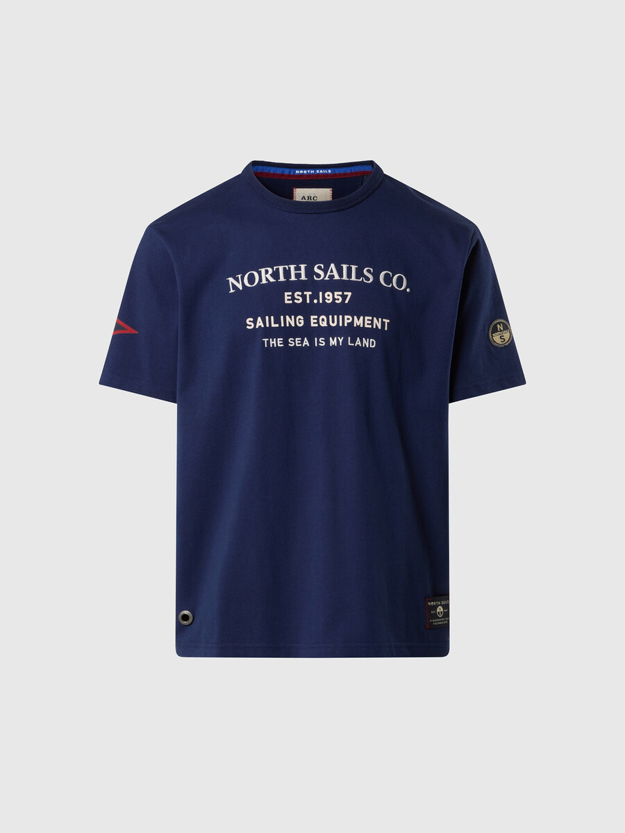 majica s jedriličarskim printom